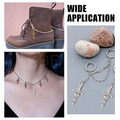 100Pcs 2 Colors Tibetan Style Alloy Pendants FIND-AR0004-46-1