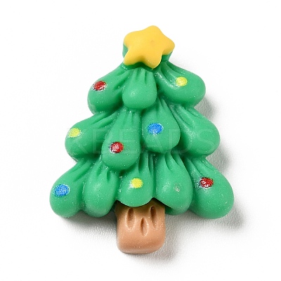Opaque Resin Cabochons X-RESI-G039-04-1