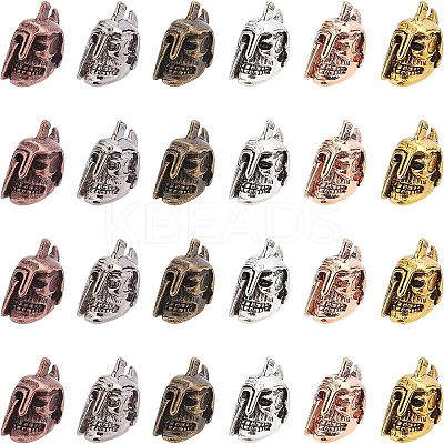 Tibetan Style Alloy Beads PALLOY-FH0001-20-1