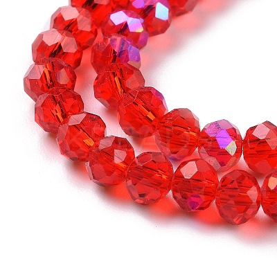 Electroplate Glass Beads Strands LS-EGLA-A034-T4mm-L09-1