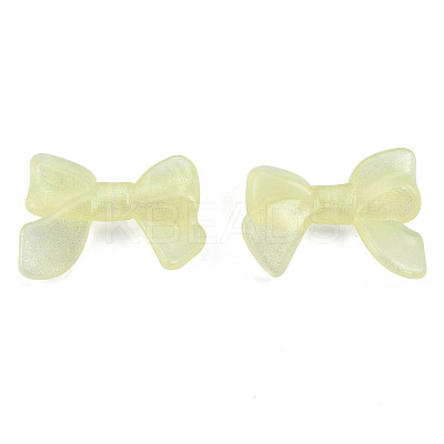 Transparent Luminous Acrylic Beads TACR-T007-11E-1