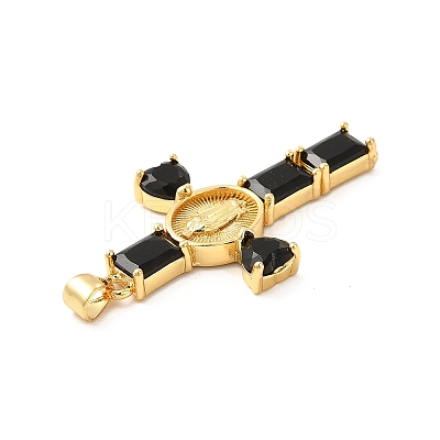 Rack Plating Brass Pendants KK-D087-16G-02-1