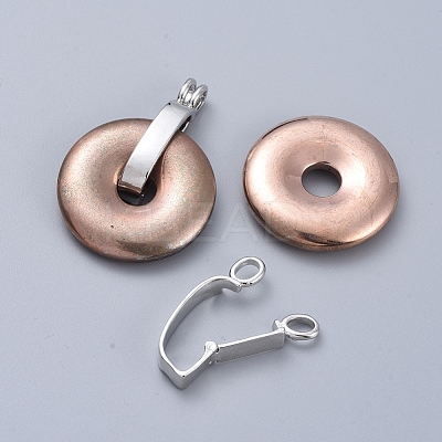 Brass Donut Bails X-KK356-NF-1