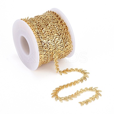 Brass Handmade Cobs Chains CHC-G006-14G-1