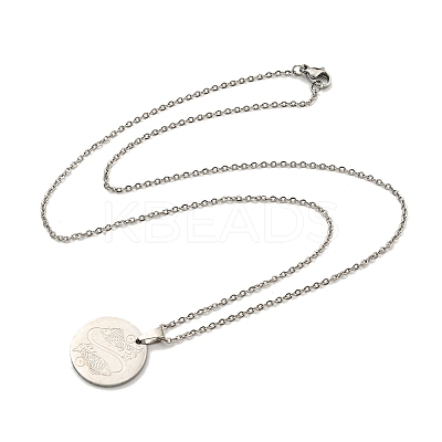 Non-Tarnish Constellation Pendant Necklaces LS-NJEW-S422-04P-12-1