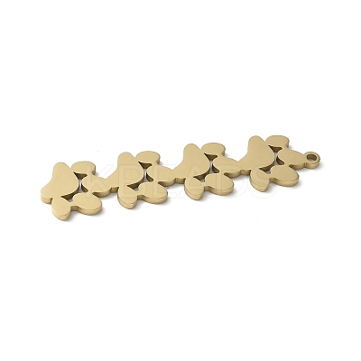 304 Stainless Steel Pendants LS-STAS-E501-01G-04-1
