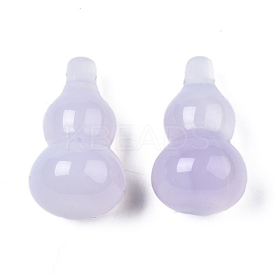 Carved Natural White Agate Pendants G-S359-354-1