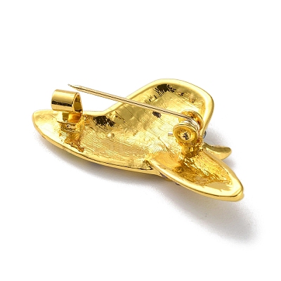 Fashion Golden Zinc Alloy Enamel Pins LS-JEWB-D068-01G-01-1