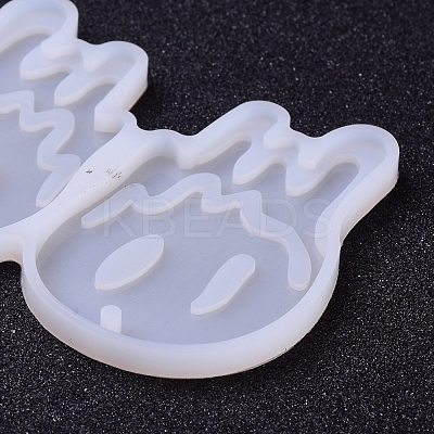 Halloween Theme DIY Pendant Silicone Statue Molds DIY-H154-04G-1