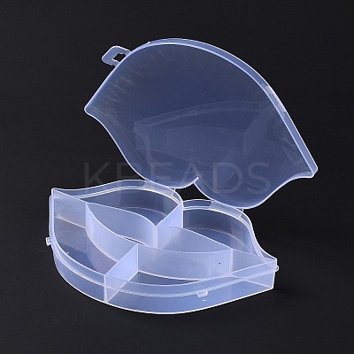 5 Grids Transparent Plastic Box CON-B009-05-1