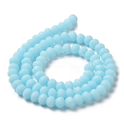 Glass Beads Strands EGLA-A034-P4mm-MD06-1