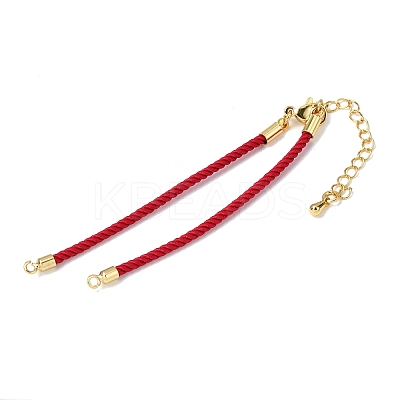 2MM Twisted Round Nylon Cord Bracelet Makings MAK-F038-A-1