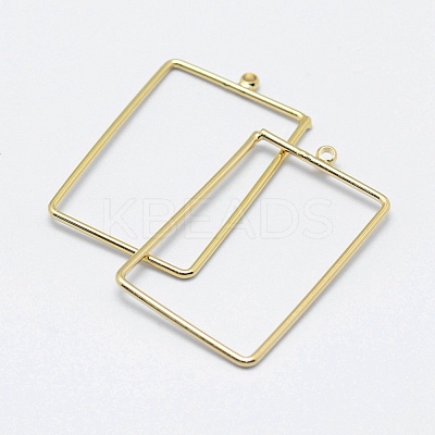 Brass Pendants KK-F727-26G-NF-1