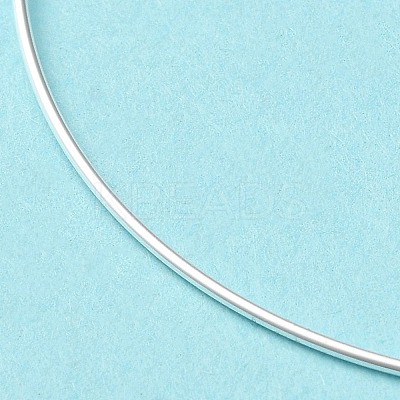 925 Sterling Silver Bangles BJEW-G681-01A-S-1