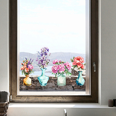 PVC Window Static Stickers AJEW-WH0583-005-1