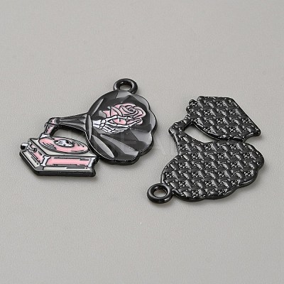 Zinc Alloy Enamel Pendants LS-ENAM-CJC0021-20D-1