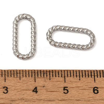 Non-Tarnish 304 Stainless Steel Linking Rings STAS-C104-32P-1