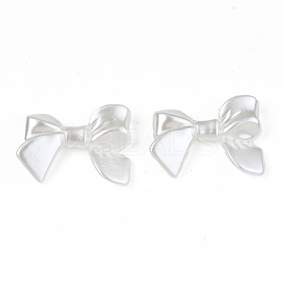 ABS Plastic Imitation Pearl Beads OACR-N008-130-1