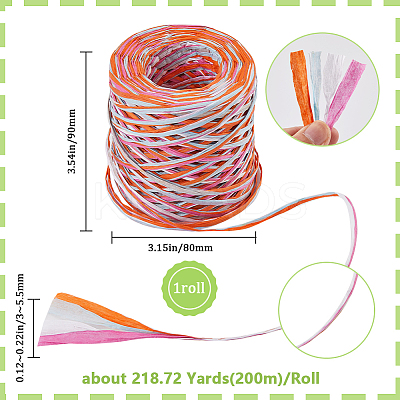Raffia Paper Cords OCOR-WH20015-04B-1