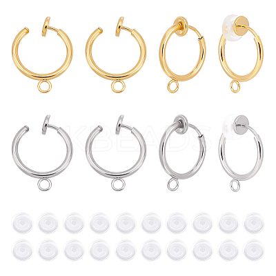 Wholesale Comfort Silicone Pads for Screw Back Clip on Earrings