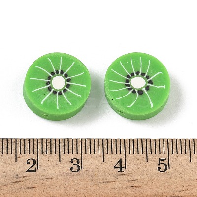 Fruit & Vegetable Theme Handmade Polymer Clay Beads CLAY-F006-02M-1
