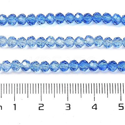Transparent Painted Glass Beads Strands DGLA-A034-T3mm-A01-1