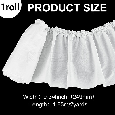 Cotton Pleated Lace Trim Ribbon OCOR-FG0002-63C-02-1