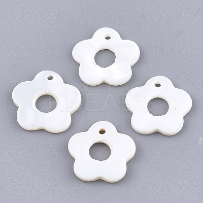 Freshwater Shell Charms SSHEL-T007-11B-1