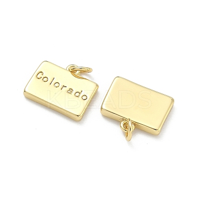 Brass Pendants KK-D229-22E-G-1