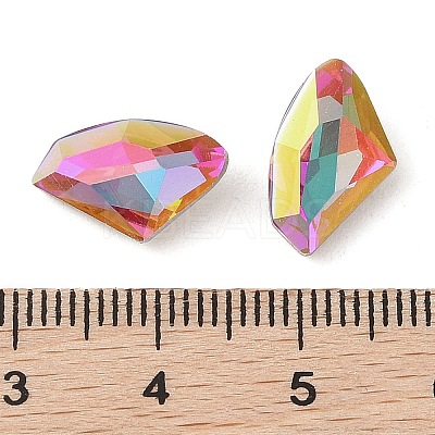 Glass Rhinestone Cabochons RGLA-L029-11B-HELA-1