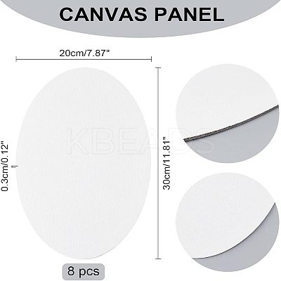 Wood and Linen Painting Canvas Panels DIY-NB0001-72A-1