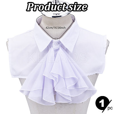 Polyester Faux Collar AJEW-WH0314-722-1