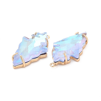 K9 Glass Pendants KK-E071-01KCG-1