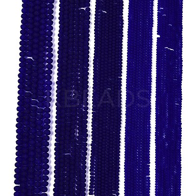 Transparent Glass Beads Strands EGLA-A044-T3mm-MD06-1