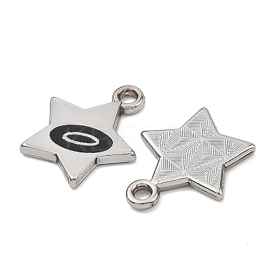 Alloy Enamel Pendants ENAM-G235-10P-01-1