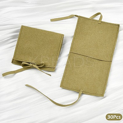 Square Fiber Cloth Jewelry Pouches ABAG-YWC0001-01E-1