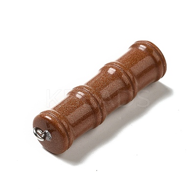 Synthetic Goldstone Pendants G-I340-A24-1