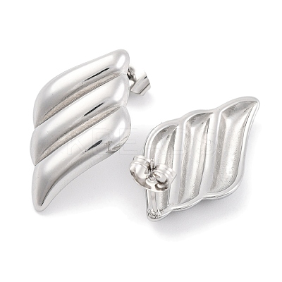 Non-Tarnish 304 Stainless Steel Earring EJEW-H013-06P-1