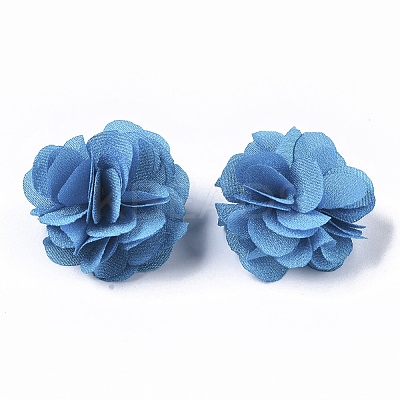 Polyester Fabric Flowers FIND-R076-02E-1-1