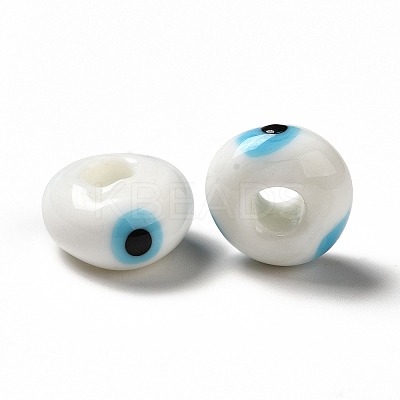 Handmade Evil Eye Lampwork Beads LAMP-A153-08-04-1