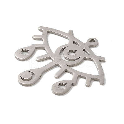 Non-Tarnish 201 Stainless Steel Pendants LS-STAS-B049-03P-1