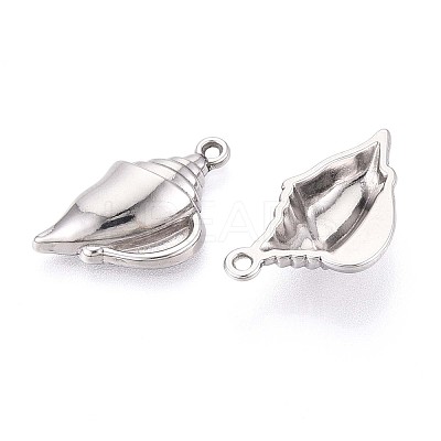 304 Stainless Steel Pendants STAS-T065-27P-1