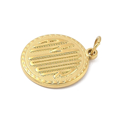 Valentine's Day 304 Stainless Steel Pendants X-STAS-M120-07B-G-1