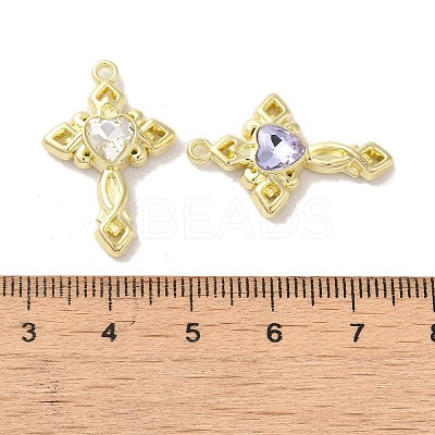 Rack Plating Alloy Pendants FIND-C049-14G-1