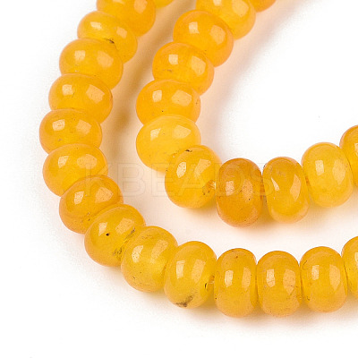 Dyed Natural White Jade Beads Strands X-G-T139-59A-07-1
