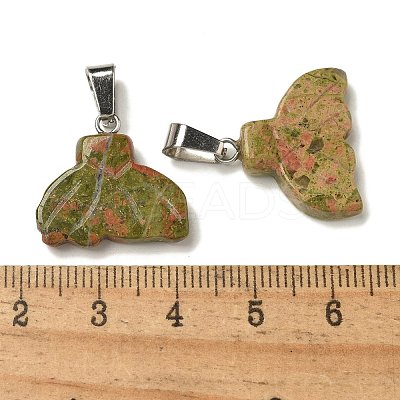 Natural & Synthetic Mixed Gemstone Pendants G-Z067-01P-01-1