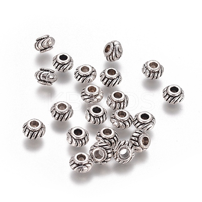 Tibetan Style Spacer Beads LS-TIBEB-Q39-AS-LF-1