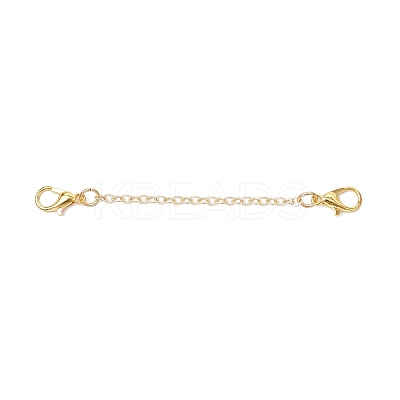 8Pcs 8 Styles Brass Cable Chains Chains AJEW-BA00146-1