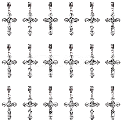 Tibetan Style Alloy European European Dangle Charms FIND-CA0002-56-1