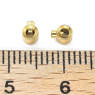 Ion Plating(IP) 304 Stainless Steel Crimp Beads STAS-L216-51G-1